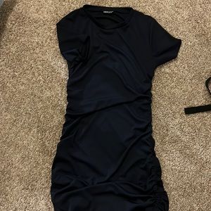 Adjustable Navy Shein Dress